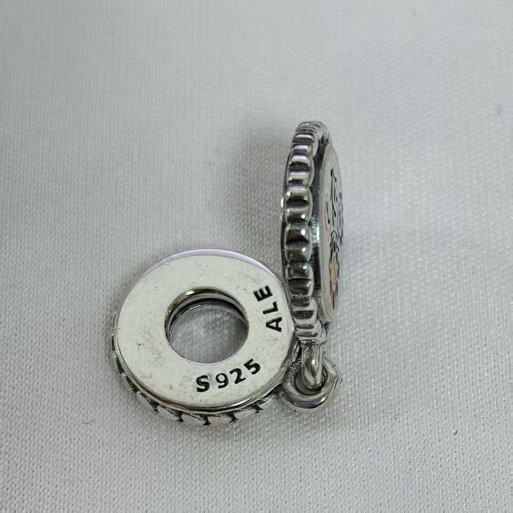 Pandora I Love Poland Travel Charm Pendant, S925 Silver Jewelry - Picture 4 of 4